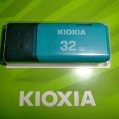 新品USBメモリー　KIOXIA 32GB  キオクシア　USB メモリーの画像
