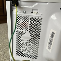 2024年高年式！新品未使用Haier電子レンジの画像