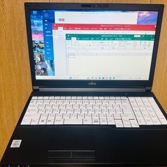 富士通 lifebook A5510 第10世代i5 ノートパソコン　8/256の画像