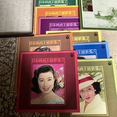 日本映画主題歌集　8枚組レコードセットの画像