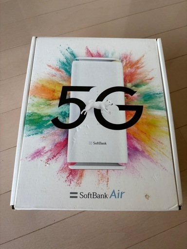 使用期間わずか！本体代金支払い済み！ソフトバンクAirターミナル5