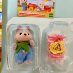 【新品未使用】シルバニアファミリー　赤ちゃん工作だいすきシリーズ　ハスキーの画像