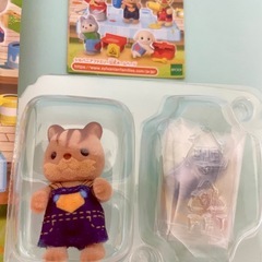 【新品未使用】シルバニアファミリー　赤ちゃん工作だいすきシリーズ　くるみリスの画像