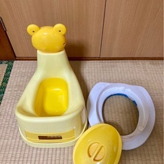 おまる　補助便座　トイレトレーニングの画像