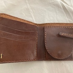 坂田典子さん　ハンドメイド　二つ折り財布の画像