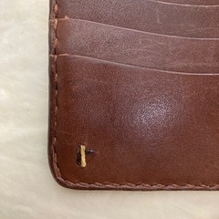 坂田典子さん　ハンドメイド　二つ折り財布の画像