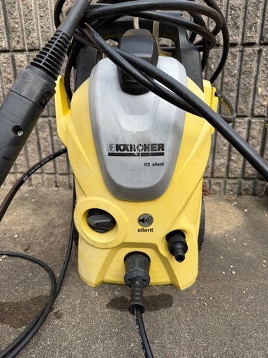 ジャンク品現状　ケルヒャー 高圧洗浄機 K3 サイレント　60HZ 動作品 割引 ジャンク品現状 ケルヒャー 高圧洗浄機 K3 サイレント 60HZ 動作品
