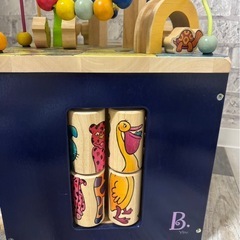 Zany Zoo 木製おもちゃ ビーズ遊びの画像