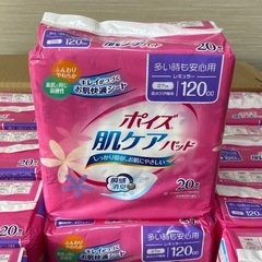 ポイズ 肌ケアパッド 120cc 20枚入り×12パック まとめ売り　の画像