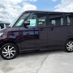 SKYBLUEMOTORです🙇スズキ　パレットSW TS 平成24年式　ターボ車 ワンセグナビTV バックカメラ　キーフリ　両側電動スライドドア　プッシュボタンスタートの画像