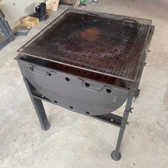 BBQ バーベキューコンロ　大型　肉の画像