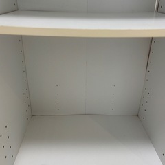 ホワイト　カラーボックスの画像