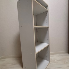 ホワイト　カラーボックスの画像