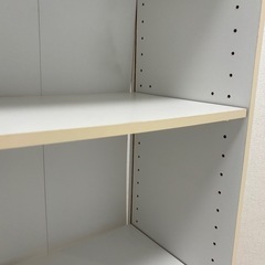 ホワイト　カラーボックスの画像