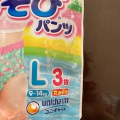 水遊びパンツL女の子用3枚入りmoonyの画像