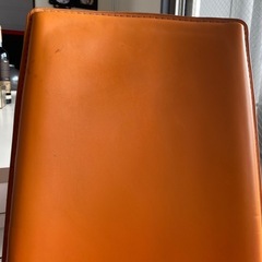 ダイニングチェア　オレンジ　　一脚の画像