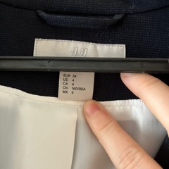 H&M スーツセット　34サイズの画像