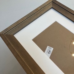 イケア額縁　無垢　21×30cmの画像