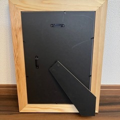 イケア額縁　無垢　21×30cmの画像
