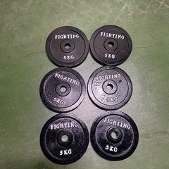○東53 トレーニング器具　ダンベル　総重量　65kg 筋トレ 自宅トレーニングにの画像