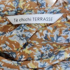 Te Chichi テチチ 花柄のシフォンカットソー　美品の画像