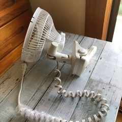 クリップ型扇風機　取引中の画像
