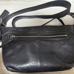 coachショルダーバッグの画像