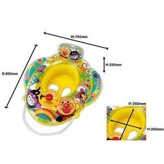 それいけ！アンパンマン☆大きくて安心ハンドル付きベビーボート ベビー足入れ浮き輪 ロープ付き 赤ちゃん 1.5歳 〜3歳♪定価4899円の画像