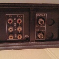 MITSUBISI  VHSビデオレコーダー　HV-H200 ジャンクの画像