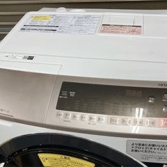 全国最安💎2019年製品HITACHIドラム式洗濯乾燥機　11kg　BD-SV110C 配達無料！の画像