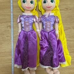 ラプンツェル　ぬいぐるみ2つ　ディズニーオンアイスの画像