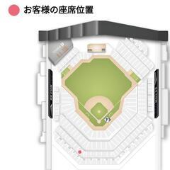 ファイターズ野球大人チケット2枚　エスコンフィールドの画像