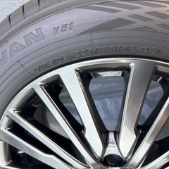 YOKOHAMAタイヤ　日産ホイール付き4本　8月15日〜17日関東送料無料の画像