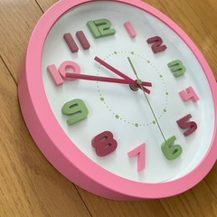 掛け時計　時計　子ども部屋の画像