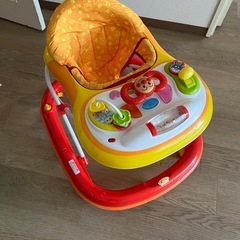エムアンドエム それいけ! アンパンマン おしゃべりウォーカー 0259 ストッパー付きで安全に停止状態を保てる歩行器の画像
