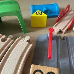 IKEALILLABO列車レール木製鉄道セットの画像