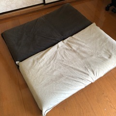 【大幅値引きします】無印良品　座椅子2脚セットの画像