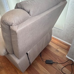 (美品)電動ソファーの画像