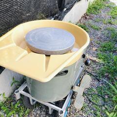 陶芸轆轤（ろくろ）古いですな動作は問題ありませんの画像