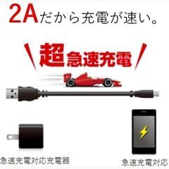 ★ エレコム ELECOM マイクロUSBケーブル microUSB スリムケーブル 急速充電対応 転送・充電 2A出力 1.2m ブラック MPA-AMBX2U12BKの画像