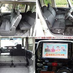 ★激安★豪華装備★人気★綺麗★絶好調★ナビ/地デジテレビ/DVD再生★スマートキー★HIDライト★車検８年５月迄★タントカスタム　ターボ！の画像