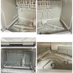 ◯Panasonic NP-TSK1-W 食器洗い乾燥機　36L 約4人用　2021年製 の画像
