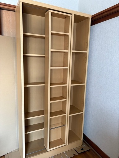 スライド式書籍棚
