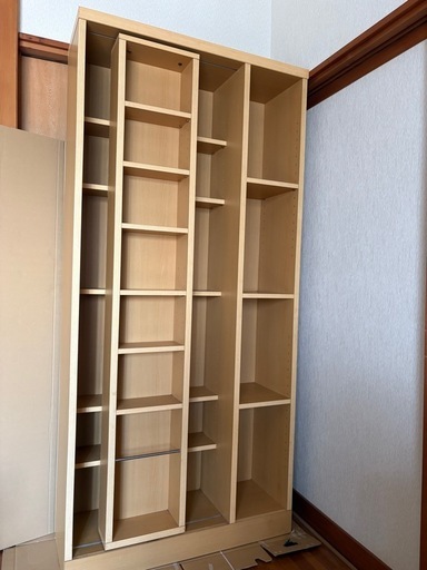 スライド式書籍棚