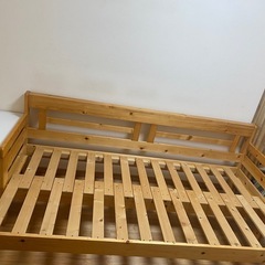 お話中　解体済　ソファーにもなるベッドの画像