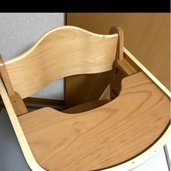 KATOJI 木製 プレミアムベビーチェア mamy調整可能の画像