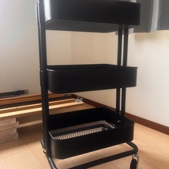 【決まりました】キャスター付き収納、IKEA、ロースコグの画像