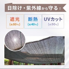 新品　サンシェード　3×4m  大判　テラス　アウトドア　 の画像