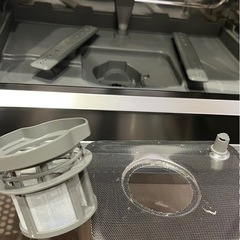 極美品 使用浅 台付き シロカ 食洗機の画像
