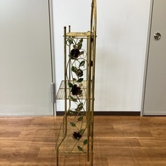 ローズアイアン　フラワースタンド〈3段〉【町田市再生家具】251177の画像